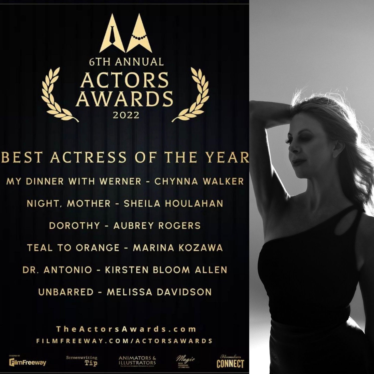 Kirsten Bloom Allen - Best Actress of the Year